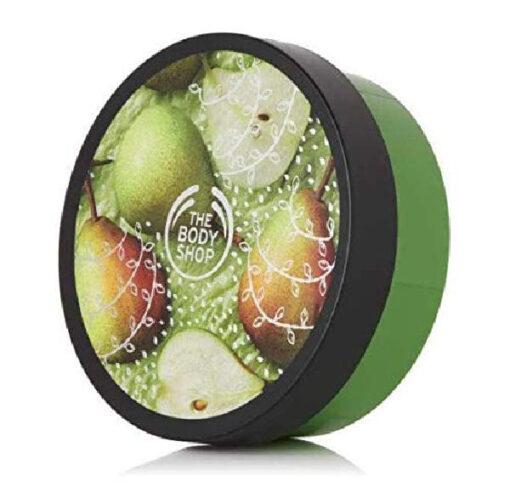 The body shop juicy pear exfoliating sugar body scrub 50ml online shopping billigt tilbud shoppetur