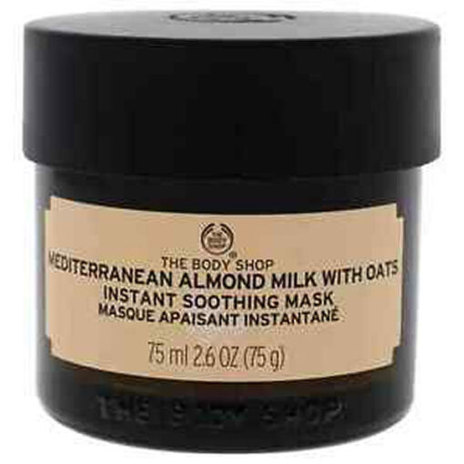 The body shop mediterranean almond milk with oats instant soothing mask 75ml online shopping billigt tilbud shoppetur