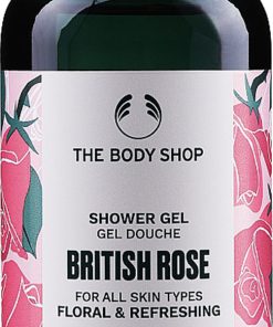 The body shop shower gel british rose for all skin types floral & refreshing 250ml online shopping billigt tilbud shoppetur