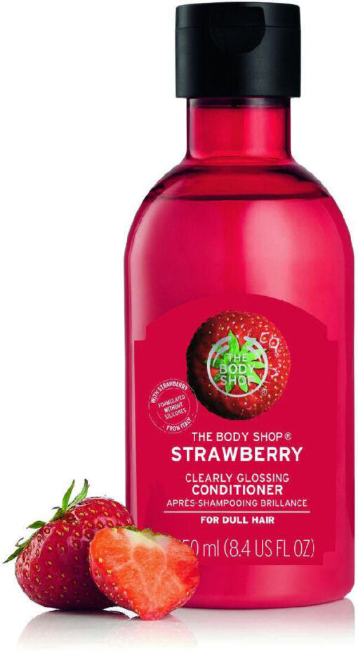 The body shop strawberry clearly glossing conditioner 250ml online shopping billigt tilbud shoppetur