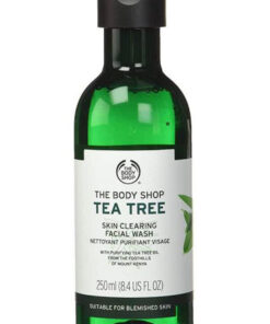 The body shop tea tree skin clearing facial wash 250ml online shopping billigt tilbud shoppetur