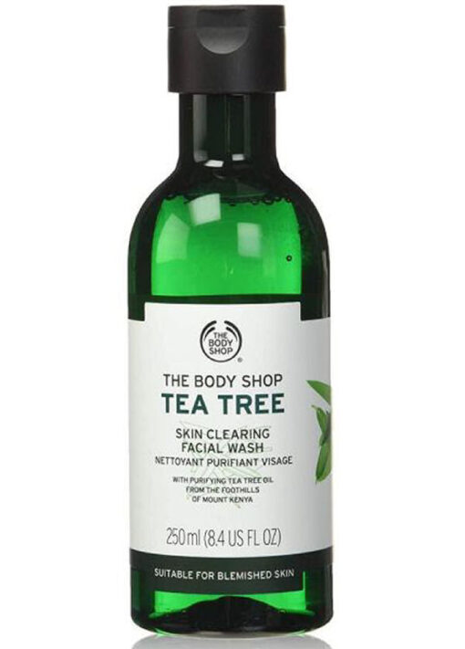 The body shop tea tree skin clearing facial wash 250ml online shopping billigt tilbud shoppetur