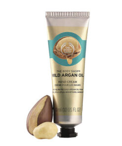 The body shop wild argan oil hand cream 30ml online shopping billigt tilbud shoppetur