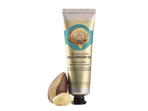 The body shop wild argan oil hand cream 30ml online shopping billigt tilbud shoppetur