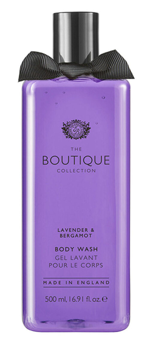 The boutique collection lavender & bergamot body wash 500ml online shopping billigt tilbud shoppetur