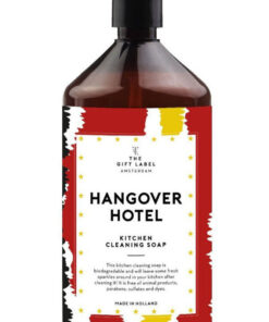 The gift label amsterdam hangover hotel kitchen cleaning soap 1L online shopping billigt tilbud shoppetur