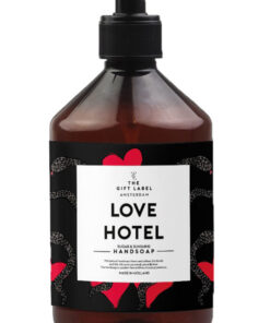 The gift label amsterdam love hotel sugar & sunshine hand soap 500ml online shopping billigt tilbud shoppetur