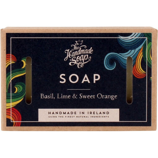 The handmade soap soap basil lime & sweet orange 100ml online shopping billigt tilbud shoppetur