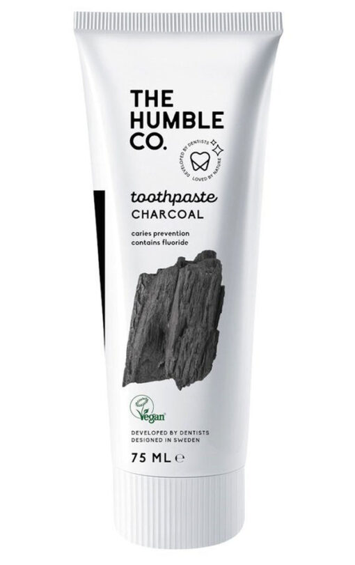 The humble co. Toothpaste charcoal 75ml online shopping billigt tilbud shoppetur