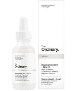 The ordinary niacinamide 10% + zinc 1% high-strenght vitamin og mineral blemish formula 30ml online shopping billigt tilbud shoppetur