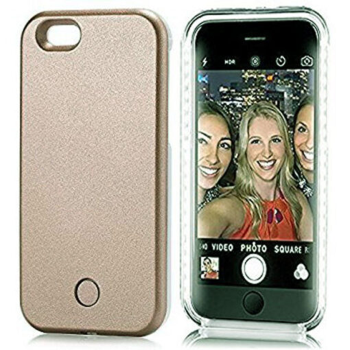 The smartphone case that lights up your face iphone 6 rose gold online shopping billigt tilbud shoppetur