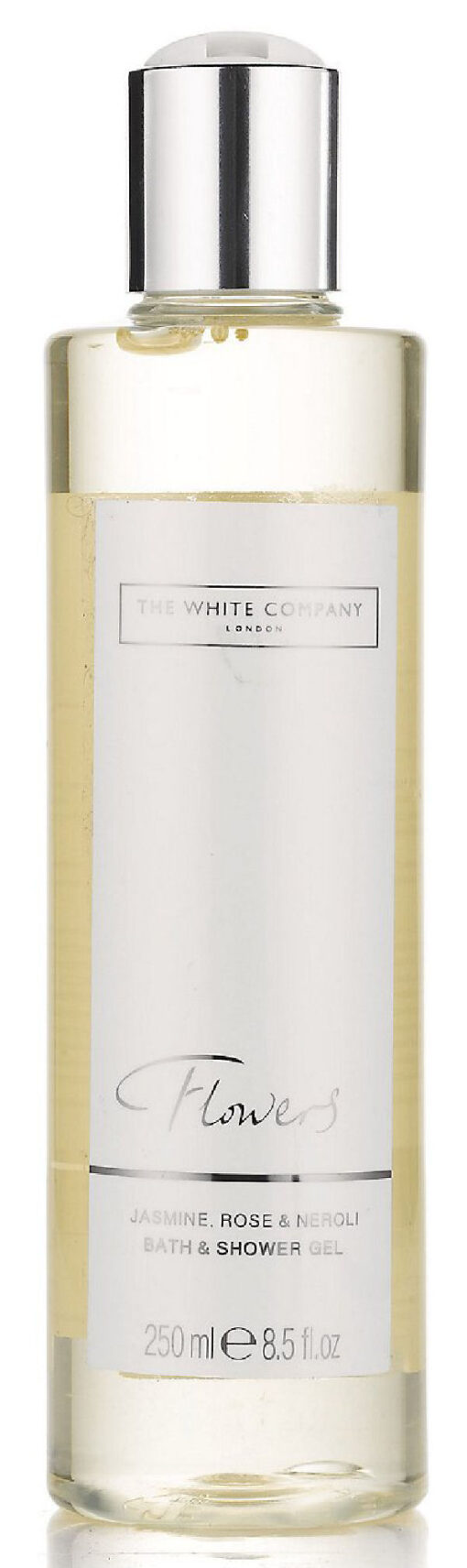 The white company flowers bath & shower gel 250ml online shopping billigt tilbud shoppetur