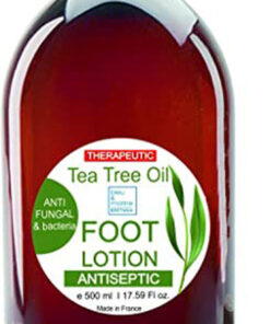 Therapeutic tea tree oil foot lotion antiseptic 250ml online shopping billigt tilbud shoppetur