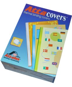 Thermal binding covers fra Attalus ks. á 100 stk hvid/klar online shopping billigt tilbud shoppetur