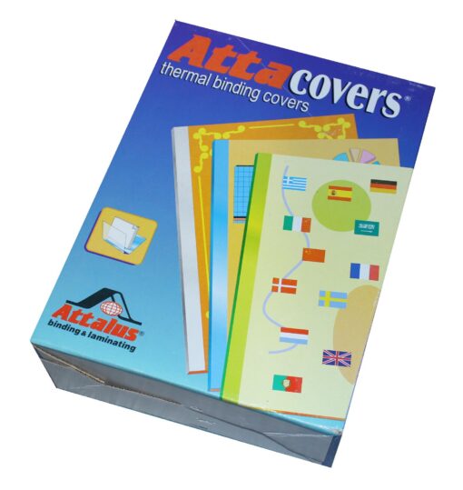 Thermal binding covers fra Attalus ks. á 100 stk hvid/klar online shopping billigt tilbud shoppetur