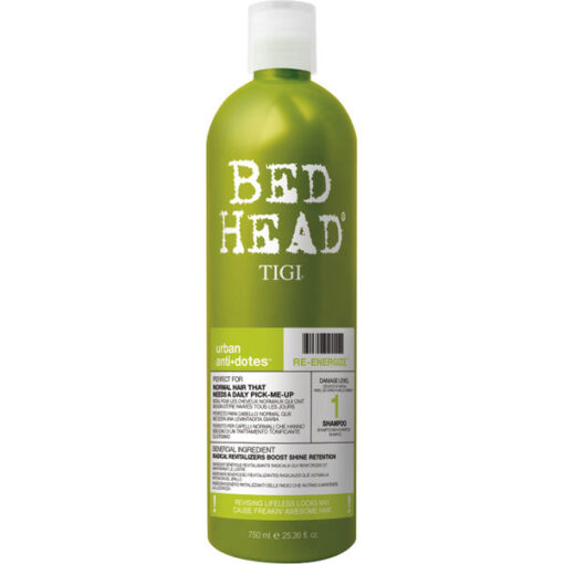 Tigi bed head urban anti-dotes re-energize 1 conditioner 750ml online shopping billigt tilbud shoppetur