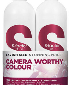 Tigi s-factor true lasting colour shampoo & conditioner 2x750ml online shopping billigt tilbud shoppetur