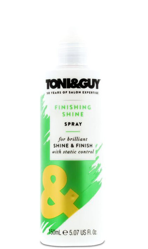 Toni & guy finishing shine spray 150ml online shopping billigt tilbud shoppetur