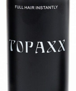 Topaxx full hair instantly hair building fibers black 27