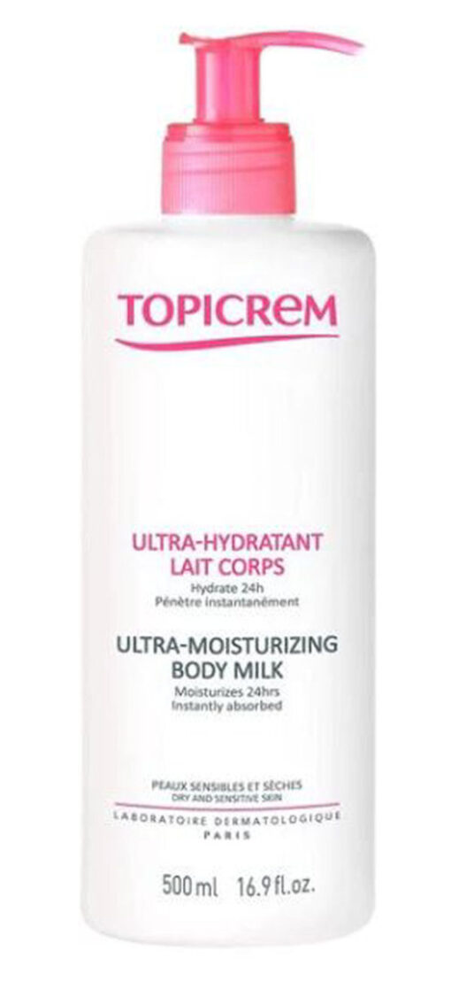 Topicrem ultra-moisturizing body milk 500ml online shopping billigt tilbud shoppetur