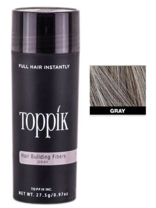 Toppik full hair instantly hair building fibers gray 27