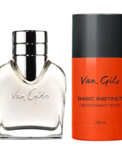 Van gils basic instinct eau de toilette 40ml + deodorant stick 75ml online shopping billigt tilbud shoppetur