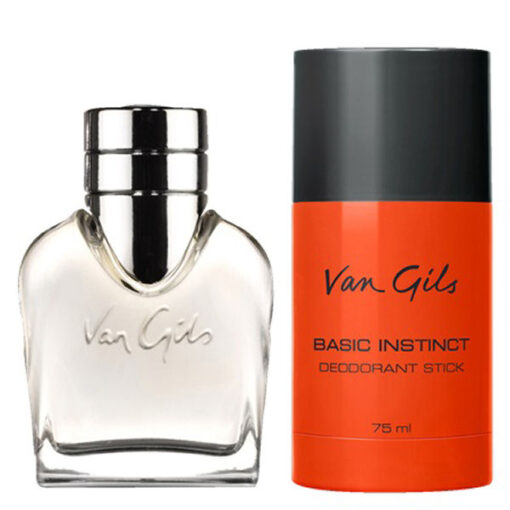 Van gils basic instinct eau de toilette 40ml + deodorant stick 75ml online shopping billigt tilbud shoppetur