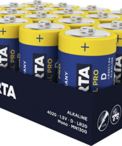 Varta alkaline batteri industrial pro LR20 1.5V 4020 20 stk. online shopping billigt tilbud shoppetur