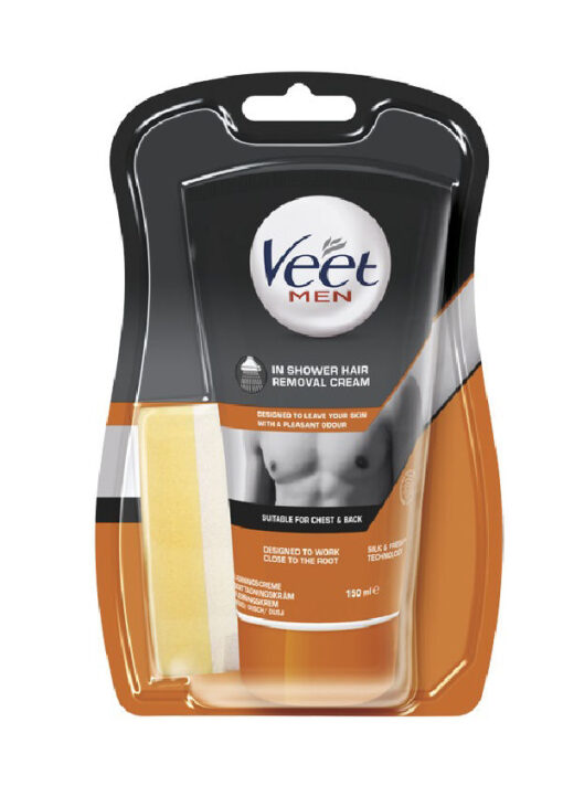 Veet men in shower hair removal cream 150ml online shopping billigt tilbud shoppetur