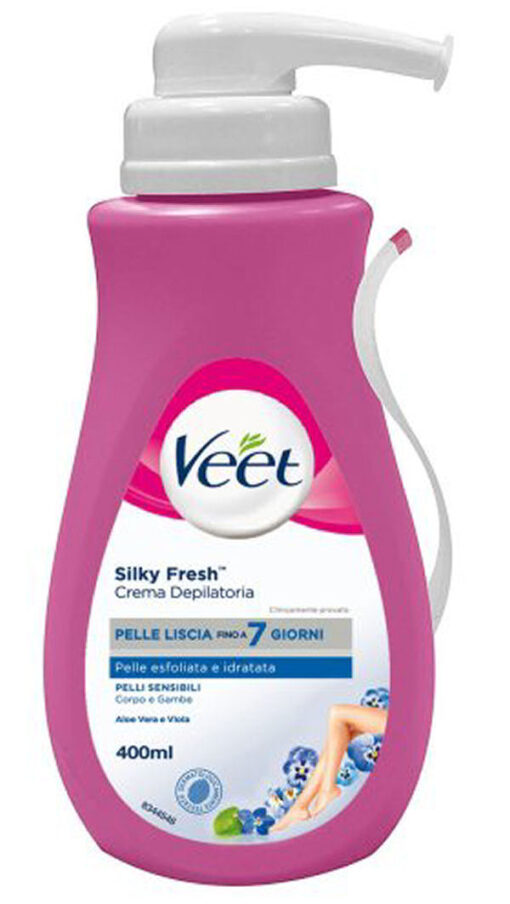 Veet silky fresh crema depilatoria 400ml online shopping billigt tilbud shoppetur