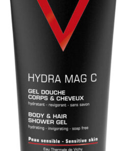 Vichy homme hydra mag c body & hair shower gel 200ml online shopping billigt tilbud shoppetur