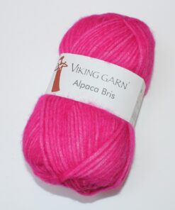 Viking Garn Alpaca Bris - Cerise farve 362