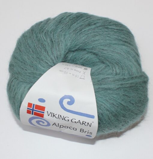 Viking Garn Alpaca Bris - Petrol farve 338