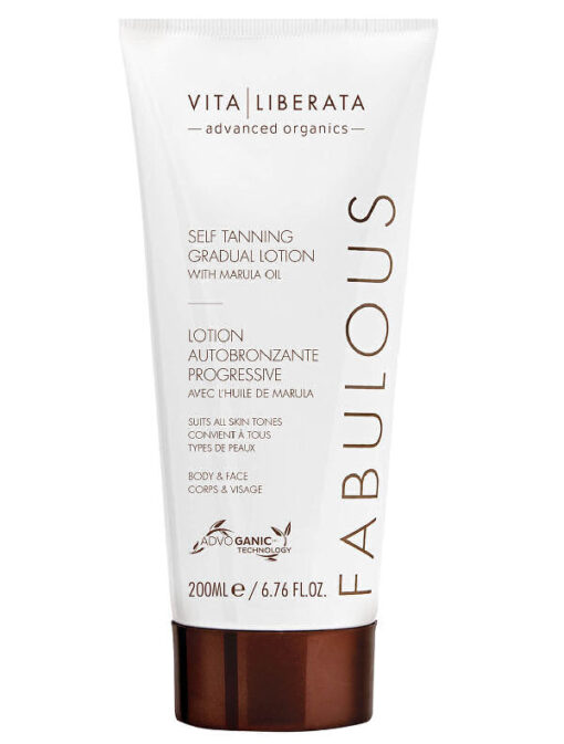 Vita liberata advanced organics self tanning gradual lotion body & face 200ml online shopping billigt tilbud shoppetur