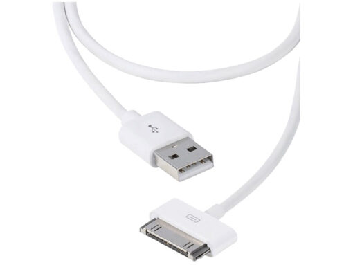 Vivanco power/sync cable for iphone (35470) 1.5m hvid online shopping billigt tilbud shoppetur