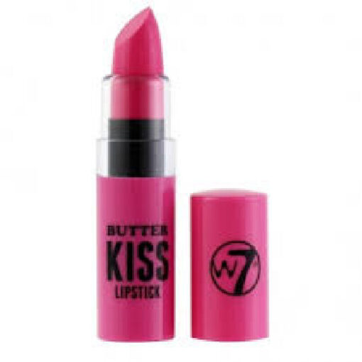 W7 butter kiss lipstick fabulous fuchsia 3g online shopping billigt tilbud shoppetur