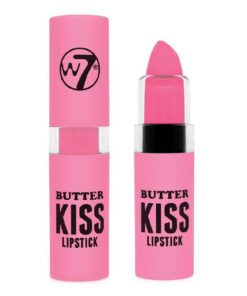 W7 butter kiss lipstick pretty in pink 3g online shopping billigt tilbud shoppetur