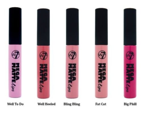 W7 mega matte pink lips Bling Bling 7ml online shopping billigt tilbud shoppetur