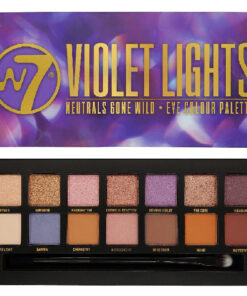 W7 violet lights neutrals gone wild eye colour palette 14g online shopping billigt tilbud shoppetur