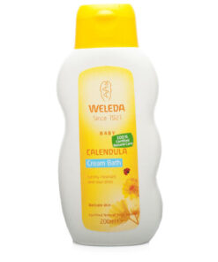 Weleda baby calendula cream bath 200ml online shopping billigt tilbud shoppetur