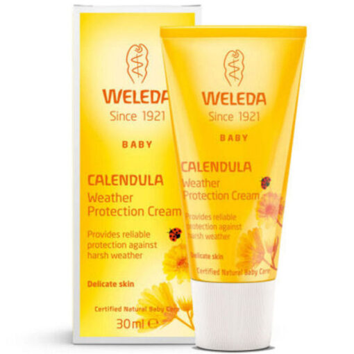 Weleda baby calendula weather protection cream 30ml online shopping billigt tilbud shoppetur