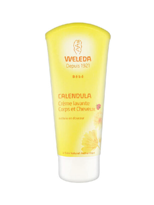 Weleda bébé calendula créme lavante 200ml online shopping billigt tilbud shoppetur