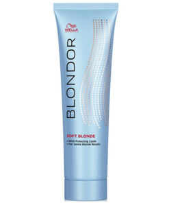 Wella blondor soft blonde olieblandet afblegningscreme 200g online shopping billigt tilbud shoppetur