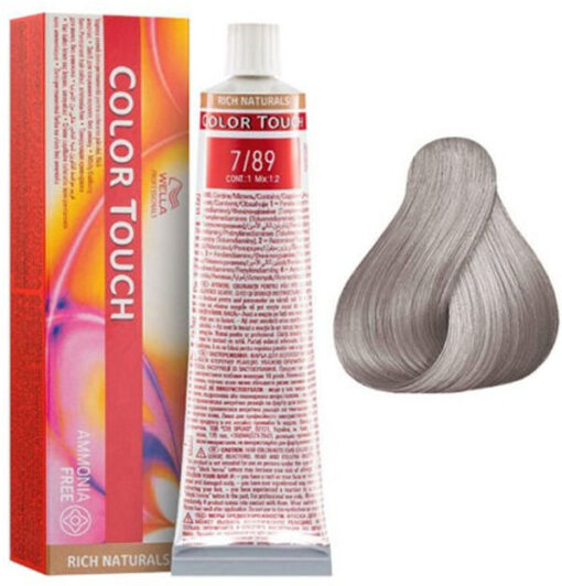 Wella professionals color touch rich naturals 7/89 medium pearl cendre blonde 60ml online shopping billigt tilbud shoppetur