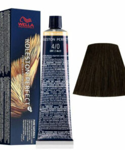 Wella professionals koleston perfect permanent cremefarve 4/0 medium brown 60ml online shopping billigt tilbud shoppetur