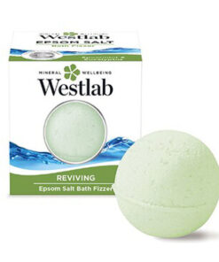 Westlab epsom salt bath fizzer spearmint & eucalyptus 150g online shopping billigt tilbud shoppetur