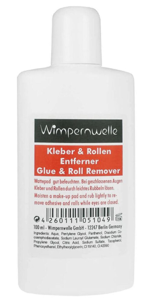 Wimpernwelle glue & roll remover 100ml online shopping billigt tilbud shoppetur