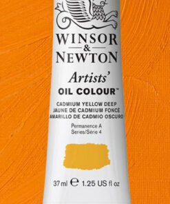 Winsor & newton artists oil colour cadmium yellow deep serie 4 1214111 37ml online shopping billigt tilbud shoppetur