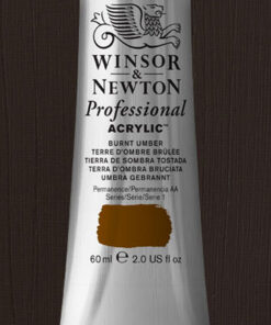 Winsor & newton professional acrylic burnt umber serie 1 2320076 60ml online shopping billigt tilbud shoppetur