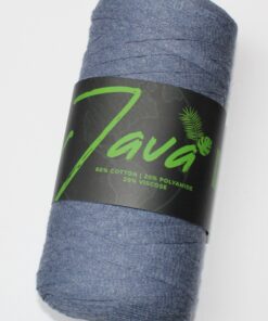 World of Yarn Java båndgarn - Jeansblå farve 13 - 50g online shopping billigt tilbud shoppetur